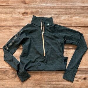 Under Armour - Women’s Long Sleeve 1/2 Zipper Cold Gear